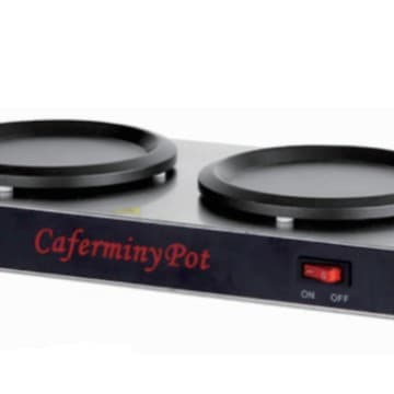 Coffee Warmer Bar Portable American Italian Semi-Automatic Dual Coffee Warmer Coffee Machine Accessories Wholesale