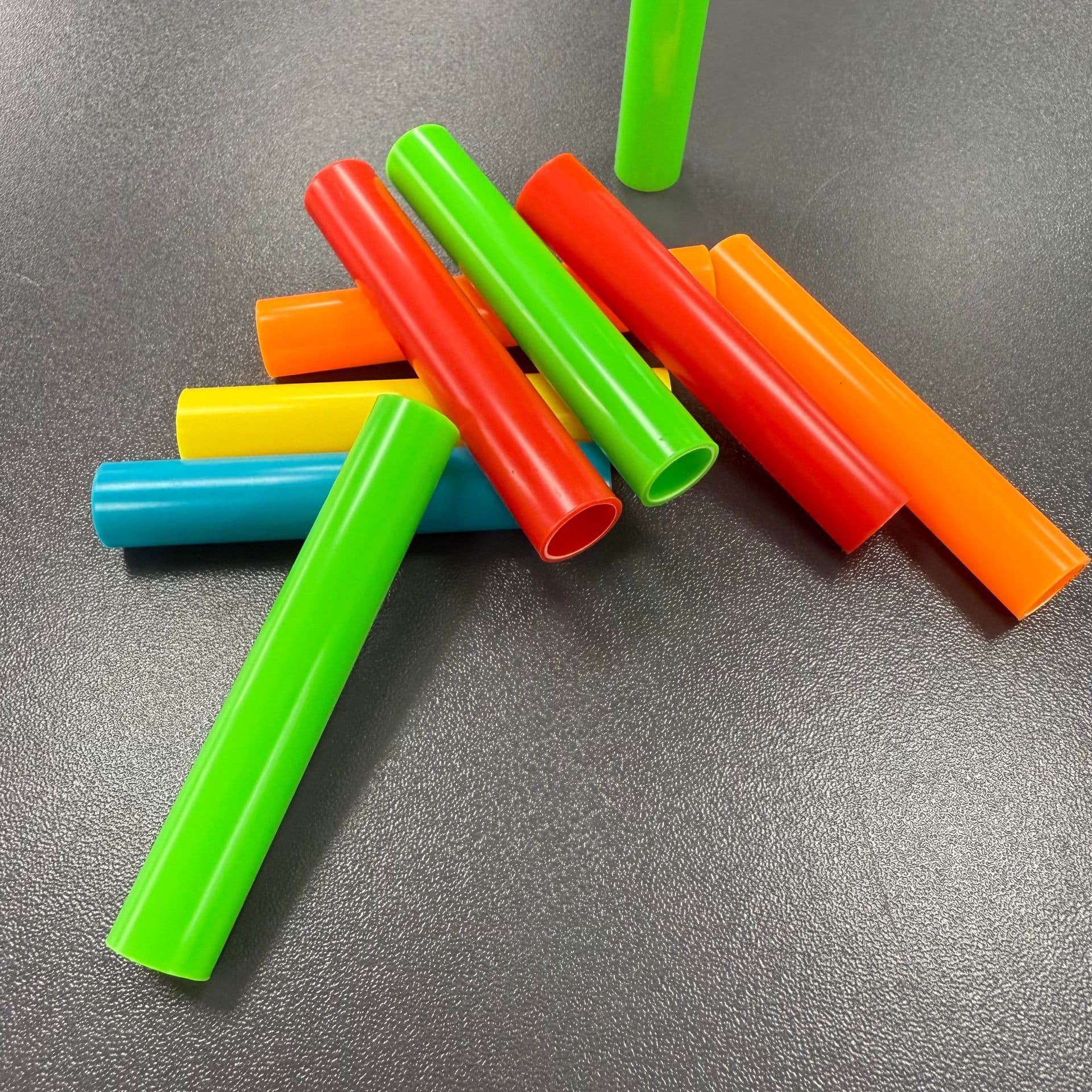 PVC Plastic Pipe Rigid Tube Colorful Toy Accessories Storage Bracket Round Tube Extruded ABS Plastic Core