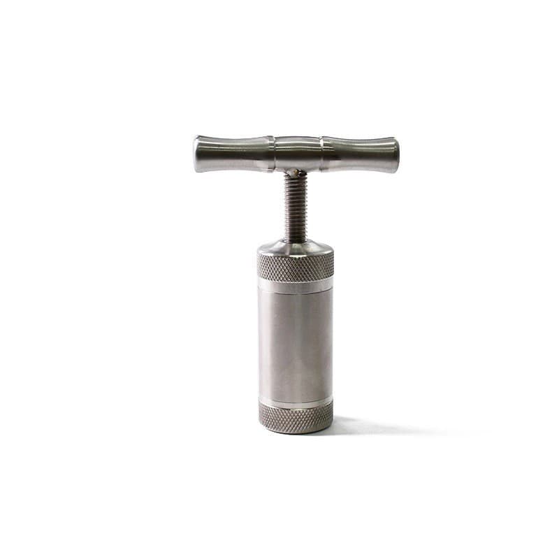 T-Shape Tobacco Presser Small Presser Metal Grinder Gold Silver Small Grinder