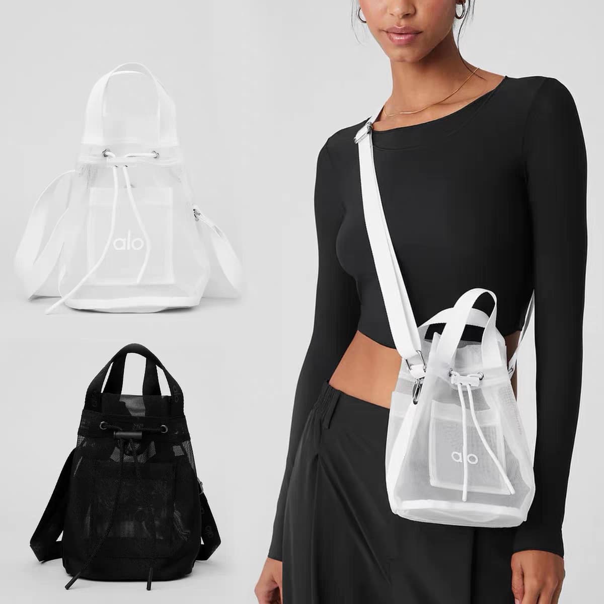 Crossbody Bucket Bag for Women, Small Portable Yoga Outdoor Bag, Storage Bag, Casual Sports Crossbody Bag, Travel Trendy