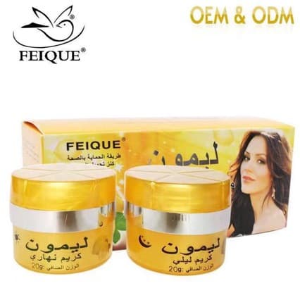 Night Cream Day Cream Lemon 2-in-1 for Export Orders