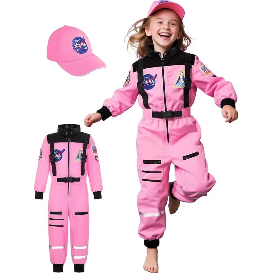 Children's space suit astronaut cosplay performance Halloween space costume pilot holiday party performance costume