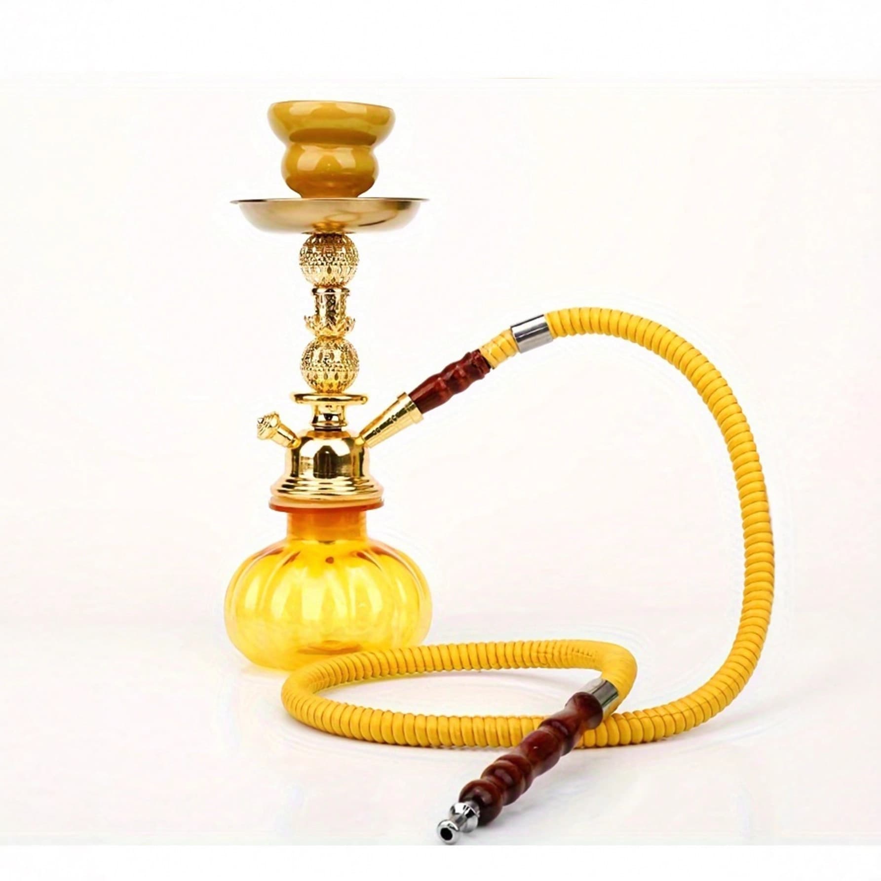 Cross-border hot selling Arabic hookah in stock double hose small hookah plastic smoking accessories cross-border hookah