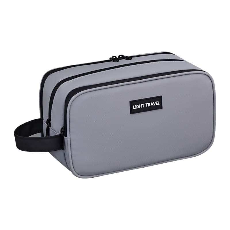 Cross-border Elite Series Three-Layer Large Capacity Men's Toiletry Bag Travel Portable Premium Cosmetic Storage Bag