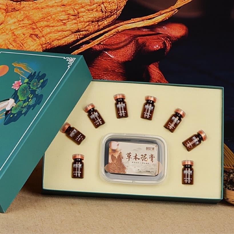Wellness Body Care Set 8 Sessions Shoulder Neck Mud Therapy Hot Compress Essential Oil Full Body Meridian Shoulder Waist
