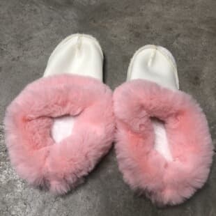 Fleece Crocs Inner Liner Removable Cotton Sleeve Winter Warm Shoe Cover Detachable Washable Thick Soft Fleece Sleeve Wholesale