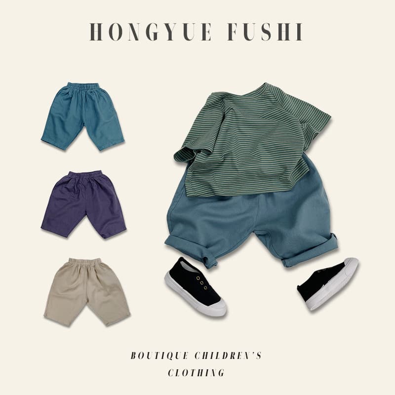 Cotton Linen Children's Mid-Calf Pants Summer Korean Style Boys Girls Casual Carrot Pants Trendy Baby Clothes High Waist