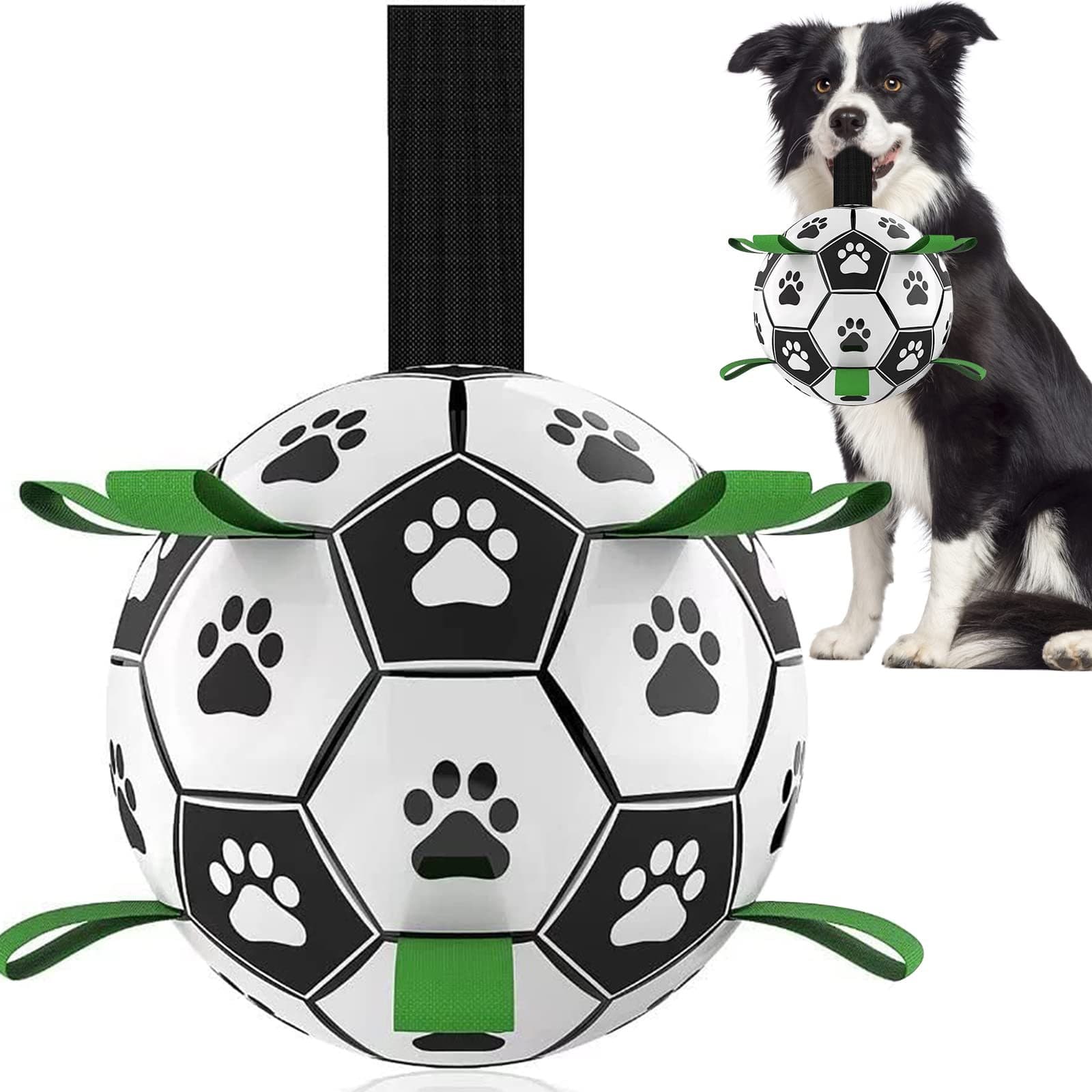 Amazon Bestseller Dog Soccer Toy Ball for Border Collie Self-Entertainment Outdoor Training Durable Chew Pet Supplies In Stock