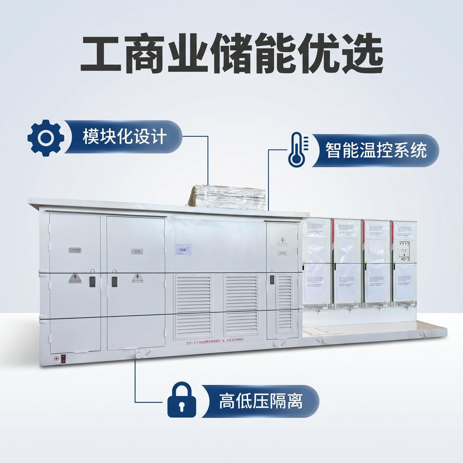 Guangtian 1250KVA Box Inverter Integrated Machine 10KV PV Central Inverter Step-Up Integrated Prefabricated Cabin Equipment