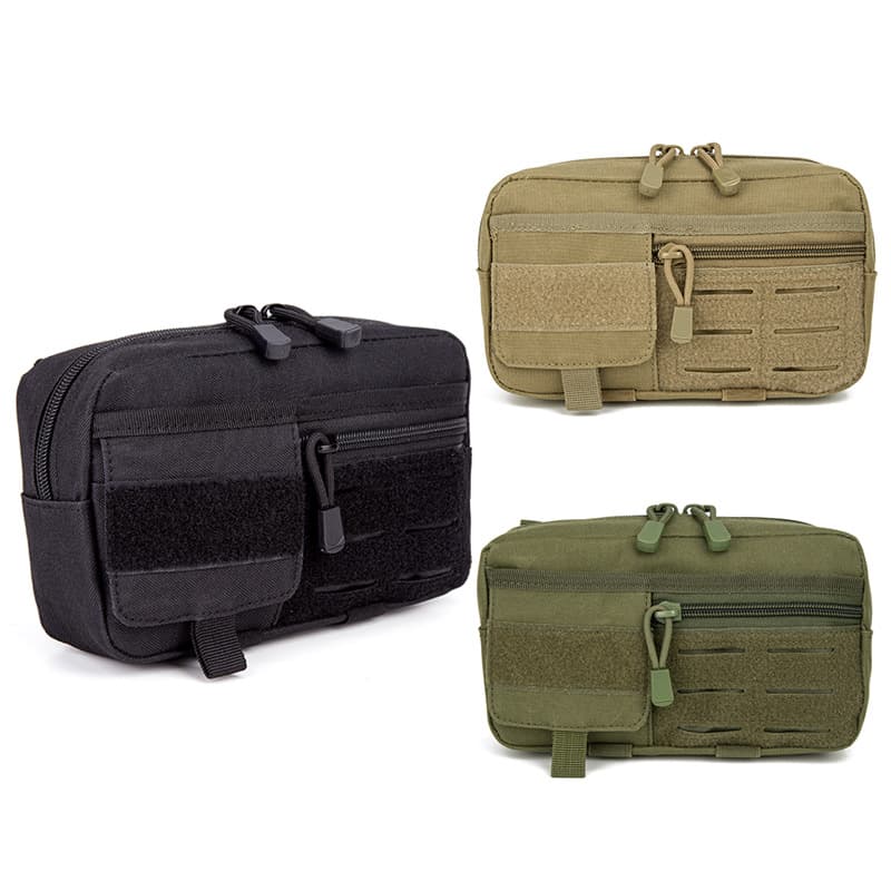 New Outdoor Sports Tactical Waist Bag MOLLE Attachment Utility Pouch Tactical Waist Hanging Outdoor Accessory Bag