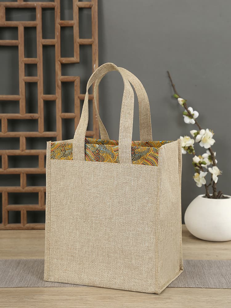 Popular high-end gift bags, handbags, tonic bags, silk bags, linen bags, business bags, clothing bags