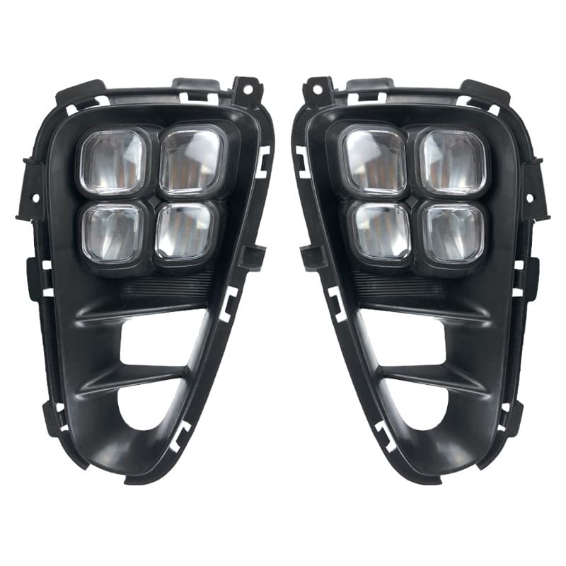 Car Fog Light with DRL Daytime Running Light and Turn Signal for Kia Picanto 2018 2019 2020