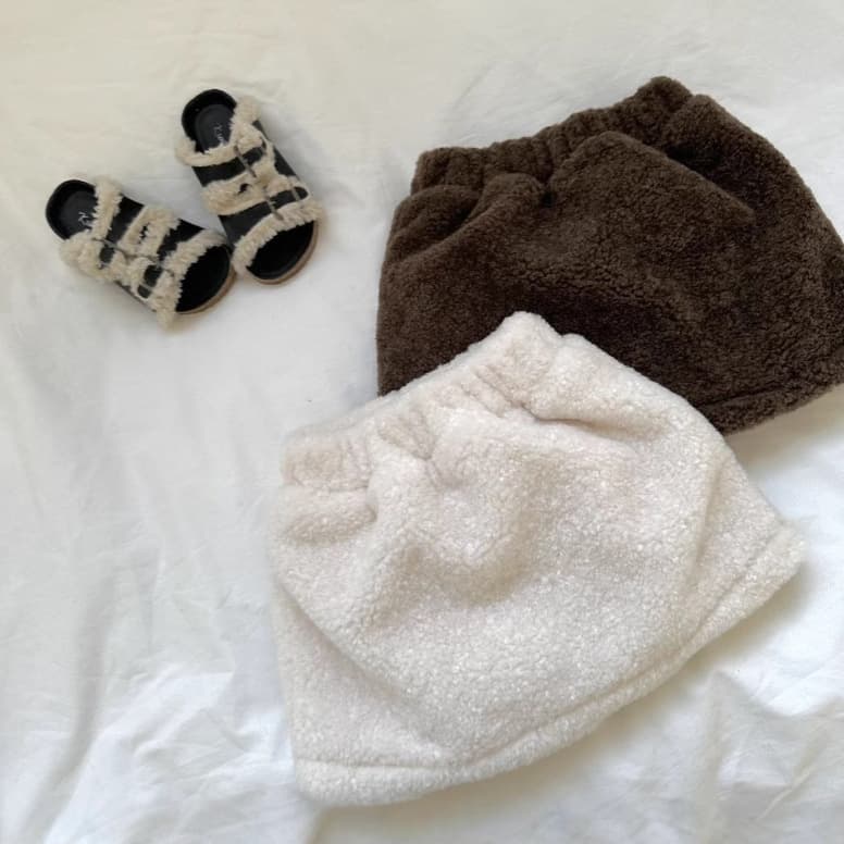 Girls' Skirt Fall/Winter New Korean Style Faux Shearling Half Skirt Soft Fluffy Plush Skirt for Kids, Super Comfortable