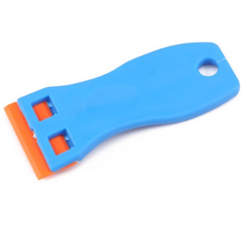 Cleaning Scraper Glass Scraper, Plastic Adhesive Remover Mud Scraper, Professional Car Film Application Tool Single-Head Small Scraper