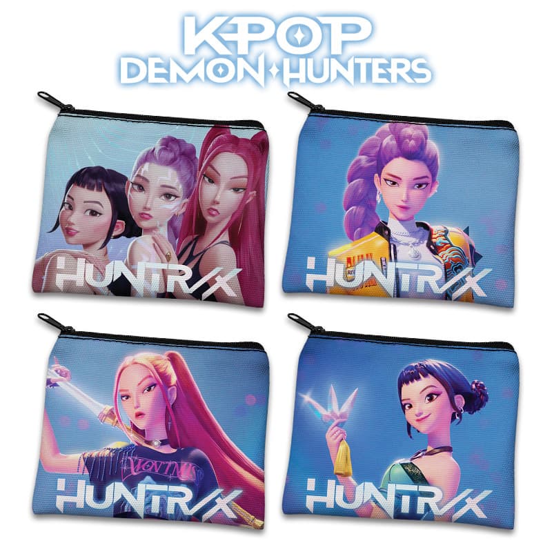 Canvas Coin Purse Volleyball Boy Anime Cartoon Print Unisex Daily Use Cross-Border Trendy Grinding Secondary Shadow Mountain Moon Island