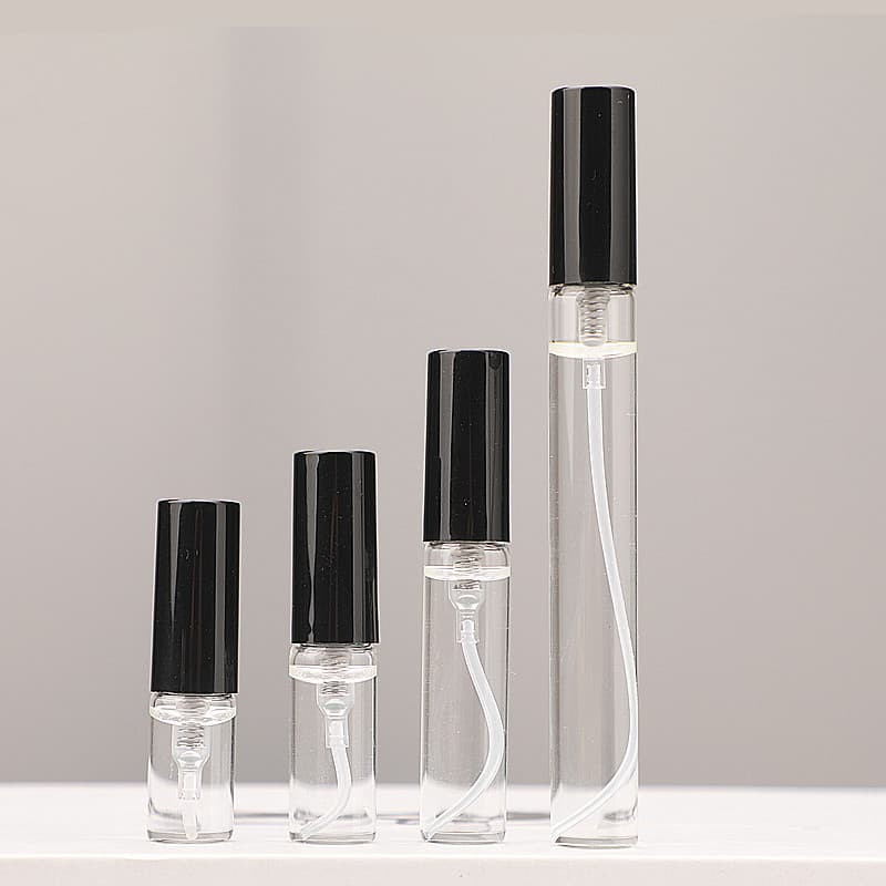 B013-2ml trial size 5ml sample glass bottle perfume decanter bottle 10ml