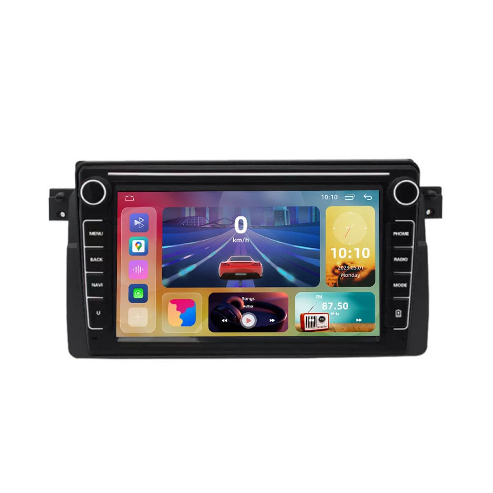 Suitable for 1998-2006 BMW E46 physical buttons and physical knobs central control intelligent navigation all-in-one machine