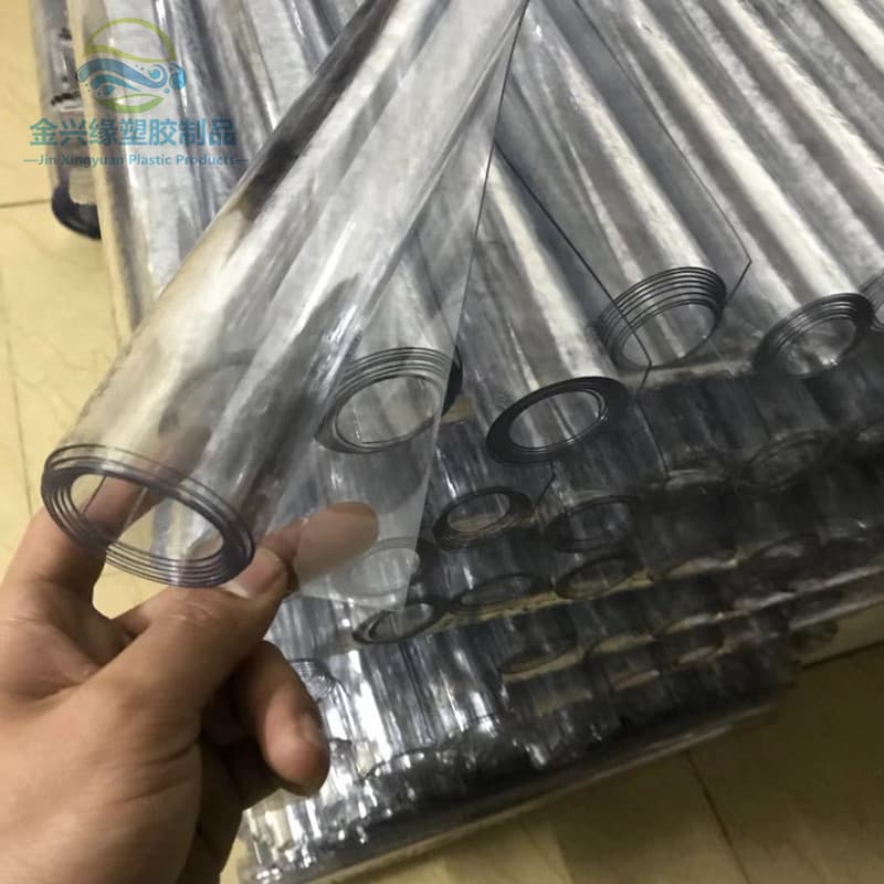 Transparent Crystal Soft Glass Workbench Pad Soft Plastic Sheet Soft Glass Wholesale PVC Transparent Roll Wholesale