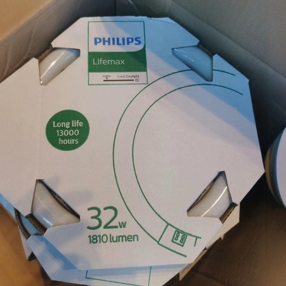 Philips TL-E Standard G10q T8 Circular Fluorescent Tube White Light 22W/32W Energy-saving Wireless