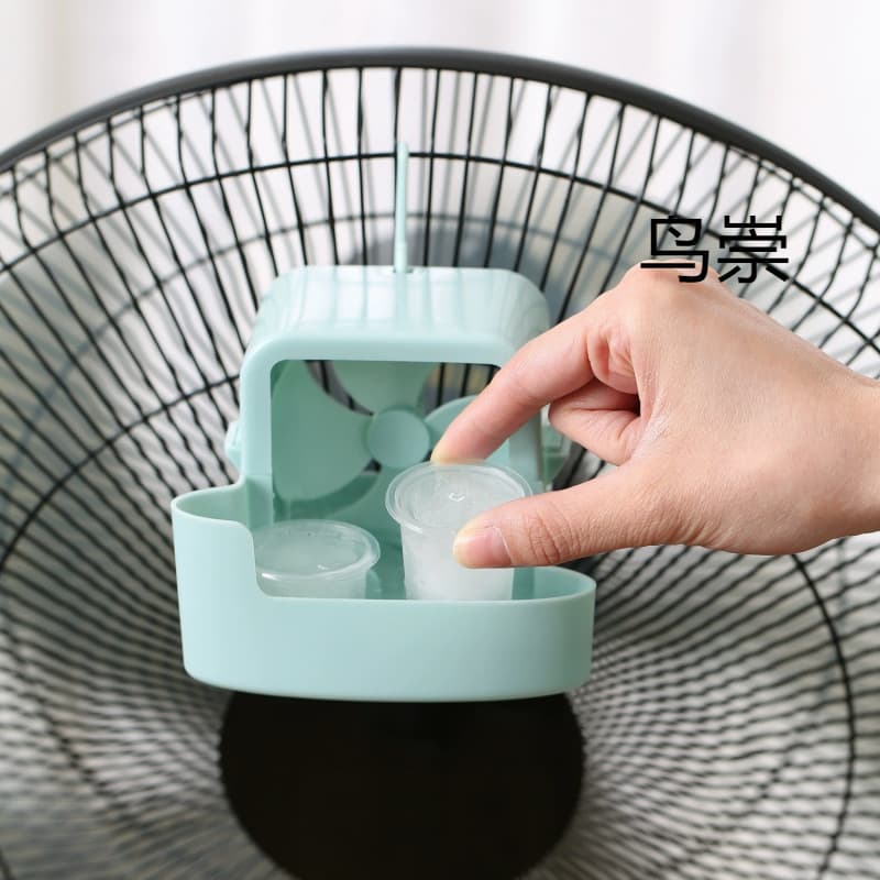 Cross-border electric fan, household floor fan, table fan, clip-on type, ice cube adder, summer cooling wonder
