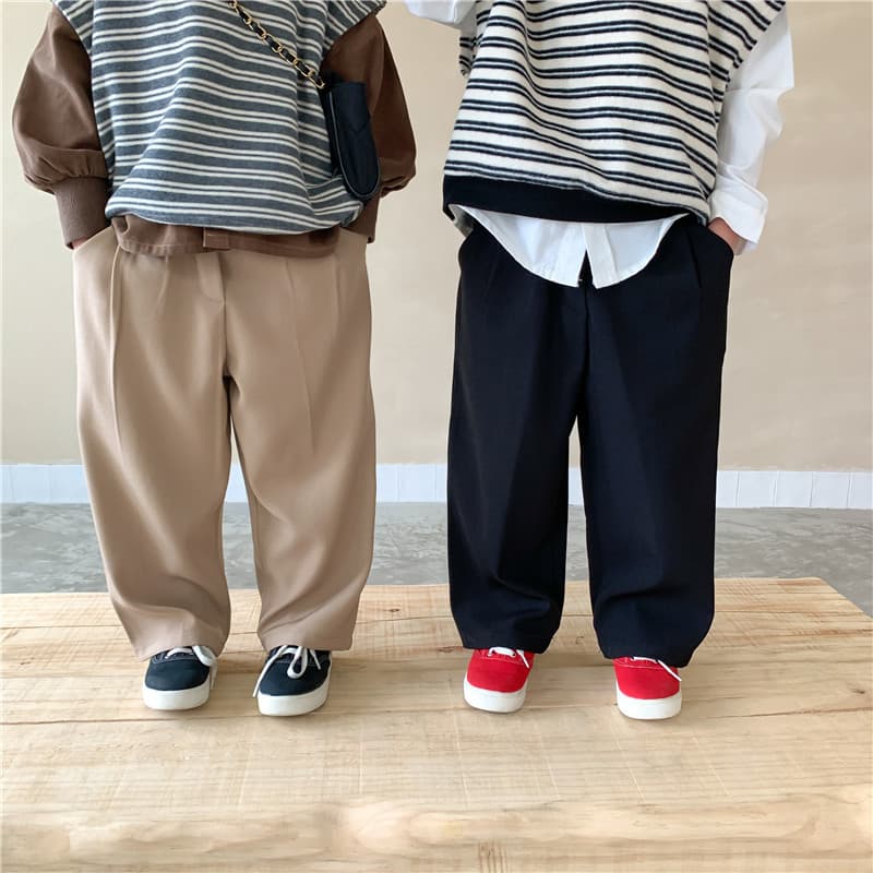 Children's Pants 2026 Spring/Autumn New Korean Style Straight Leg Pants for Boys and Girls Sweatpants Long Pants Trendy