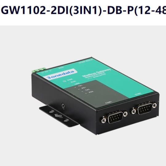 3ONEDATA GW1102-2DI(3IN1)-DB-P 2-channel RS-232/485/422 + 1-channel