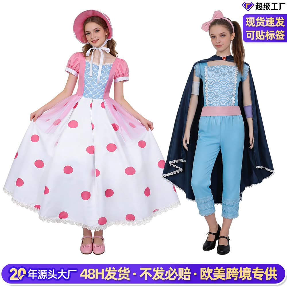Toy Story Halloween Anime Woody and Jessie Cosplay Two-Dimensional Costumes Shepherdess Cosplay Outfit