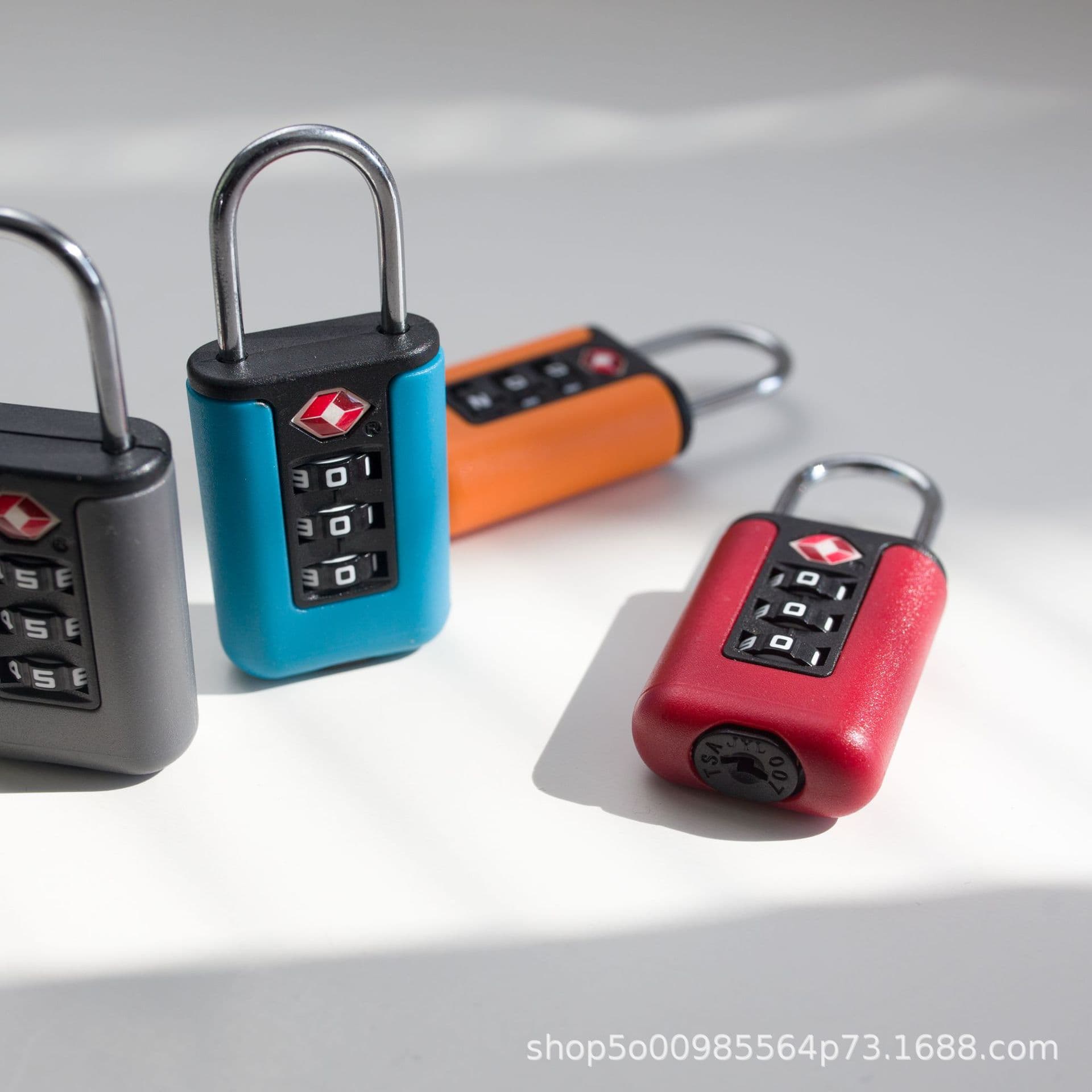 New Mini TSA Lock for International Travel, Multi-color Luggage Combination Padlock
