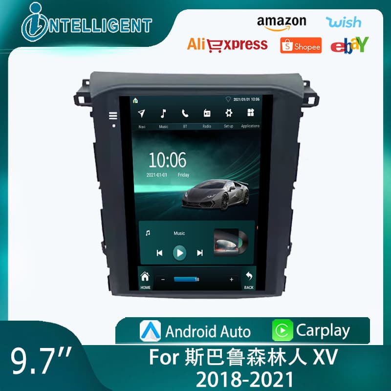 Carplay Android HD Reverse Camera for Subaru Forester 5th Gen 18-21 Car Navigation
