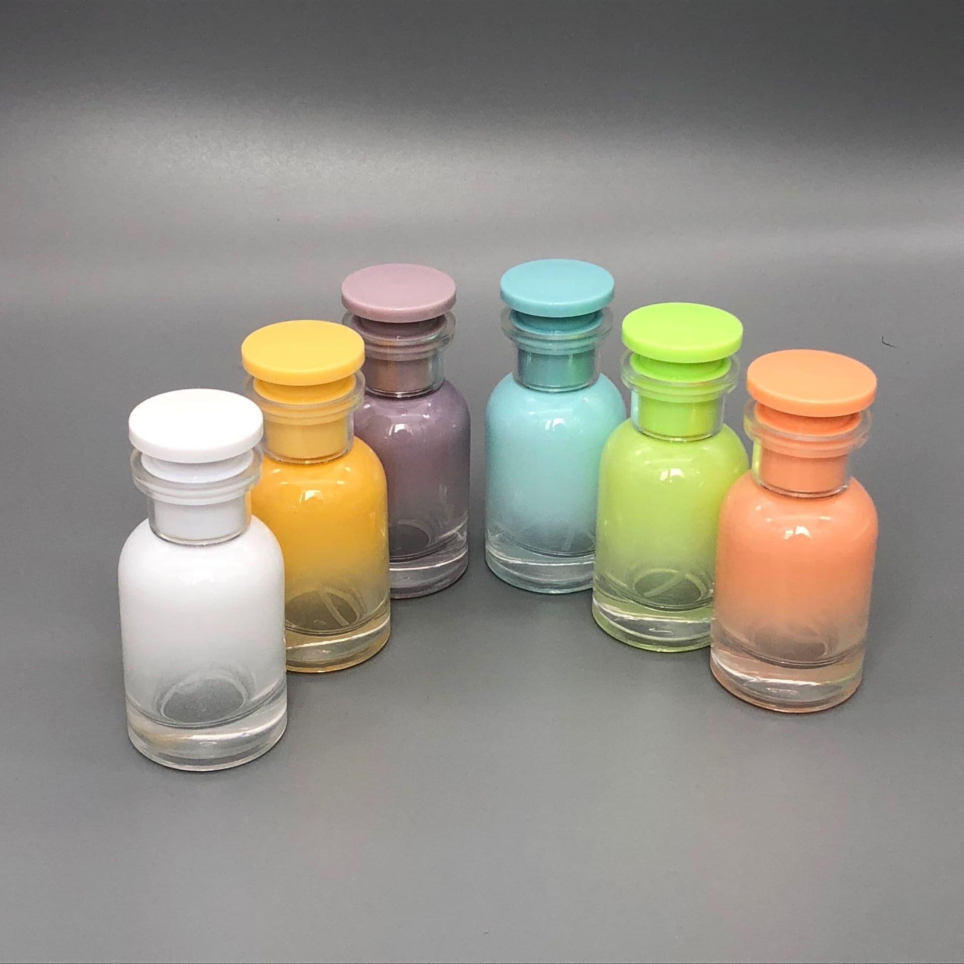 30ML Candy Color Premium Perfume Bottle, Exquisite Refillable Perfume Bottle, Portable Cosmetic Spray Bottle, Empty Glass Bottle