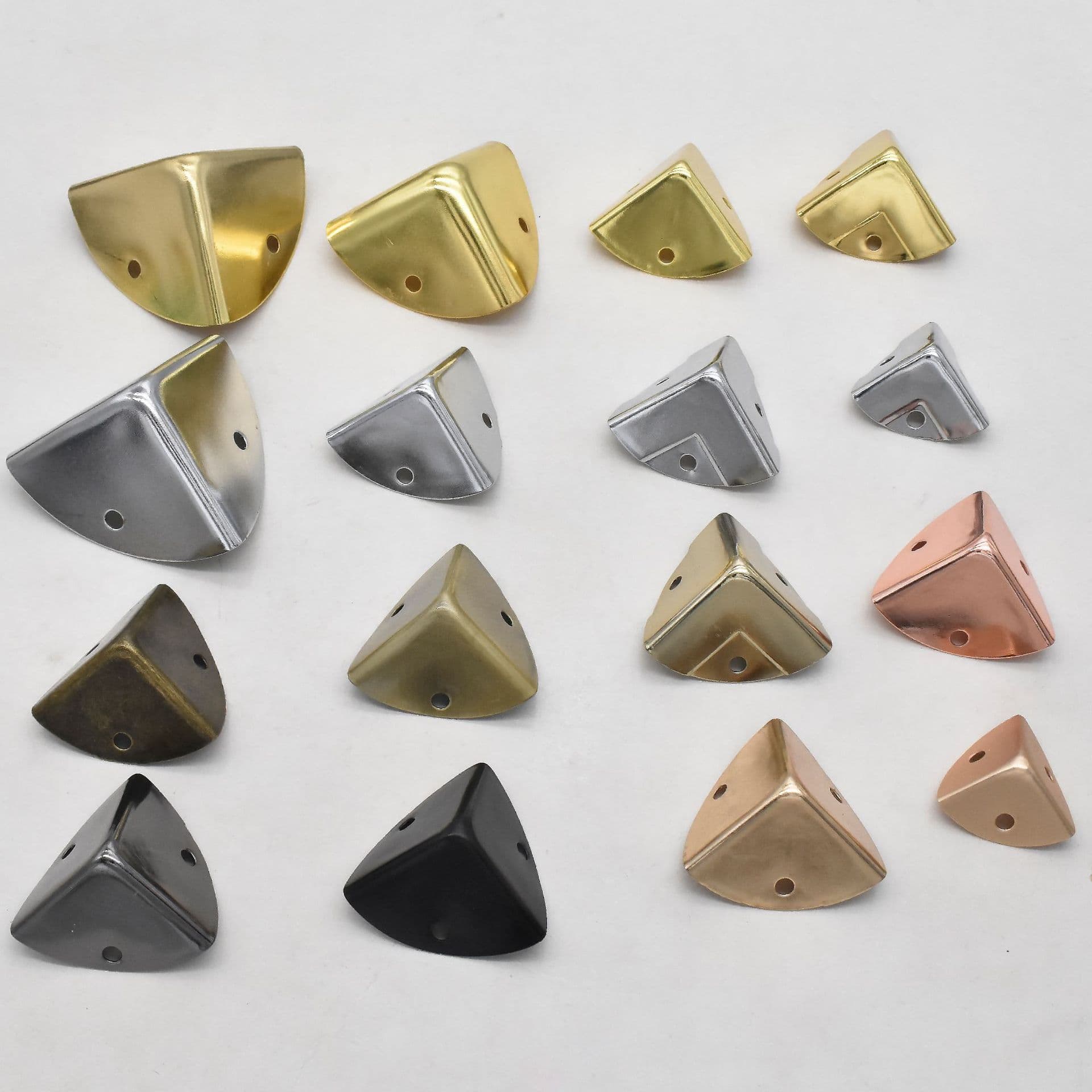 25/30/40MM retro tin and wooden box gift packaging corner brackets, four-sided corner protectors, decorative corner protectors