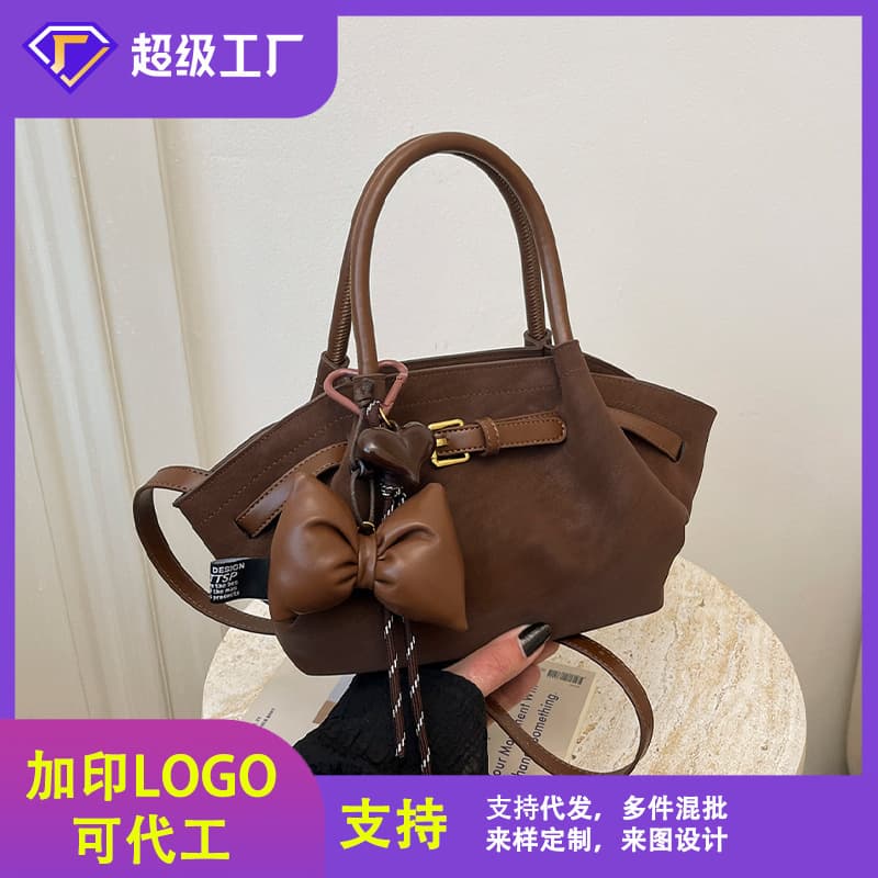 Cross-border Niche Light Luxury Handheld Crossbody Bag New Large Capacity Casual Tote Bag Fashion Commute Versatile Shoulder Bag