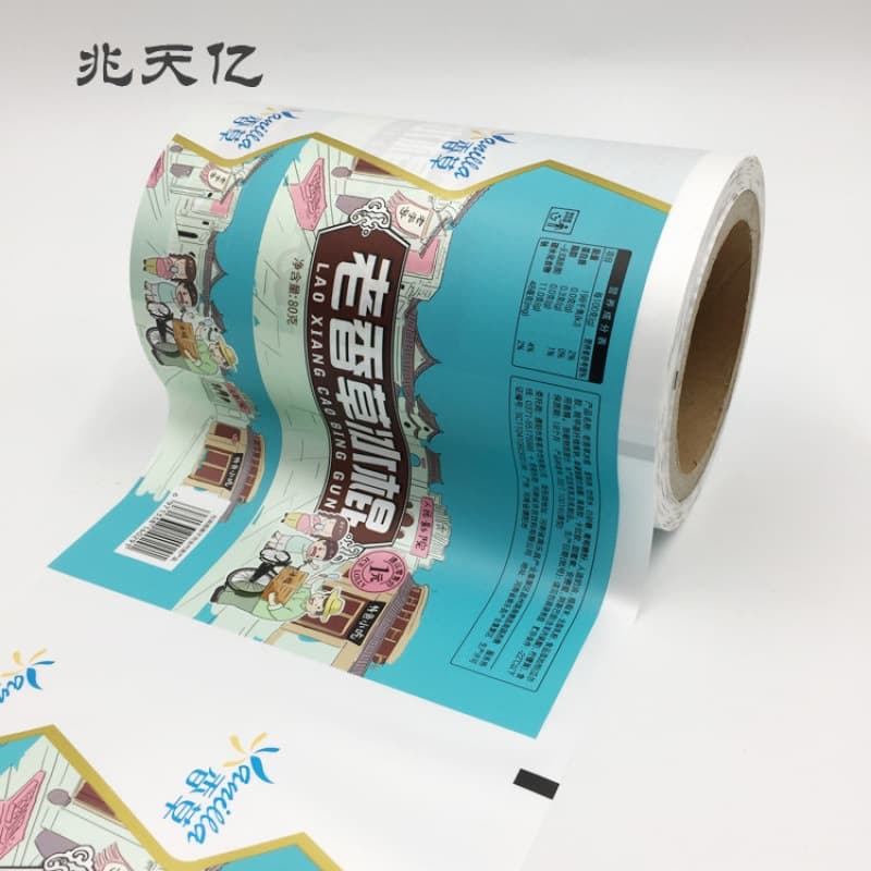 Food Ice Cream Packaging Film Rolls Food Packaging Film Bags