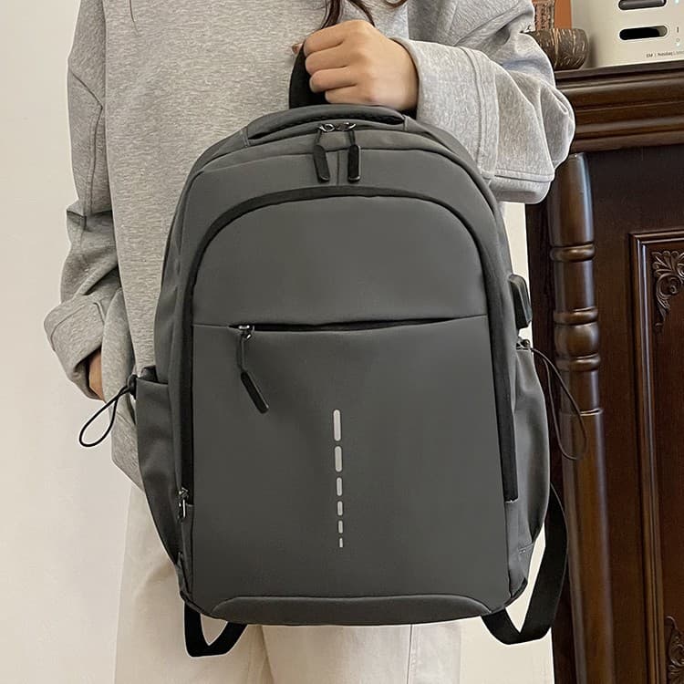 Cross-border new large-capacity backpack for business commuting, 14-inch water-resistant durable laptop backpack