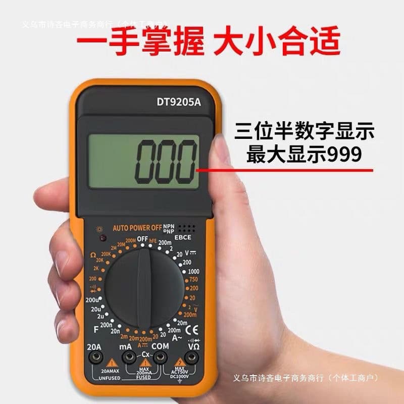 9 Electrician Meter Anti-Burn 0 High Precision Repair Digital Multimeter Digital Display 83 Electronic Multimeter 20