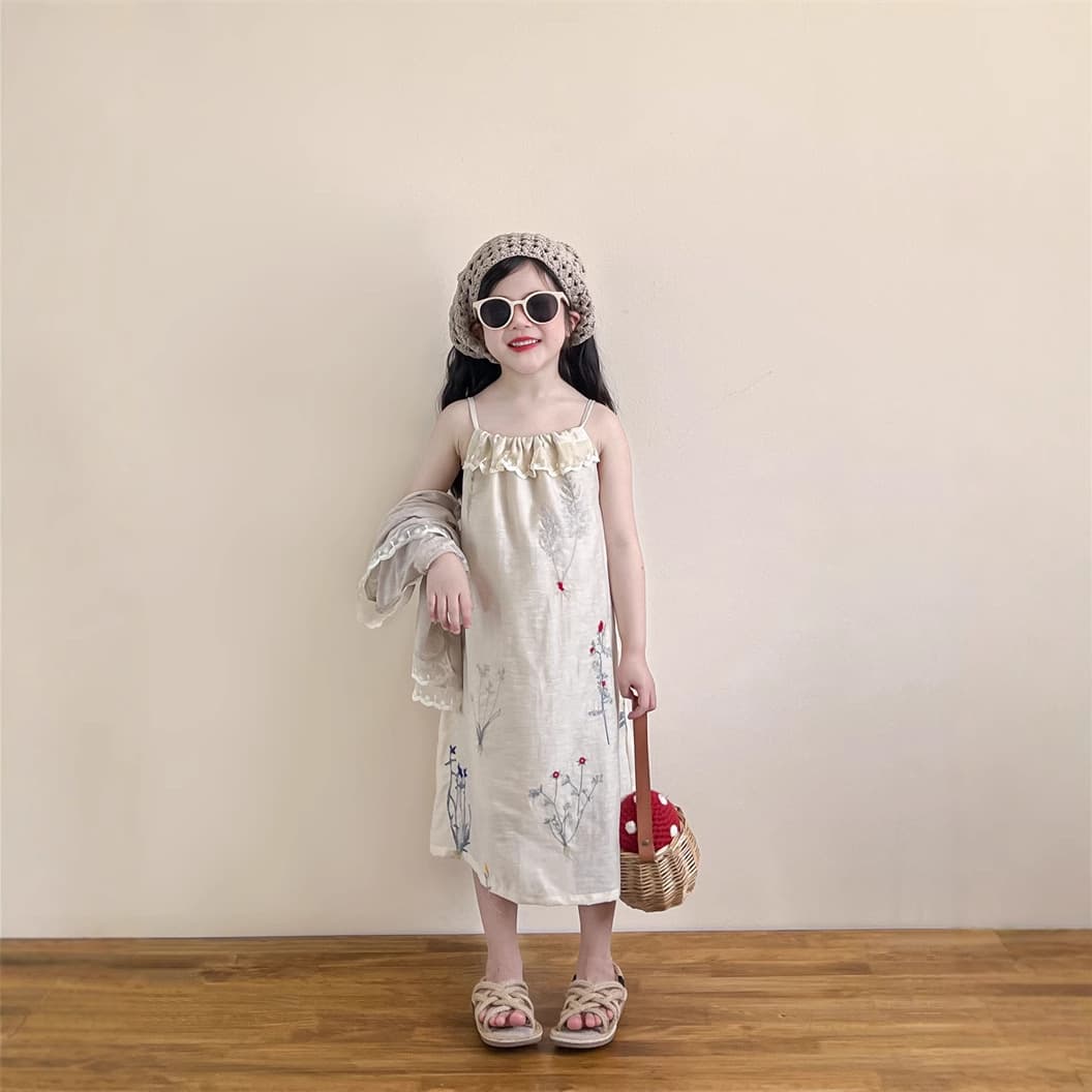 2025 spring and summer~girls lady lace shawl+heavy embroidery full embroidered suspender skirt set shot separately