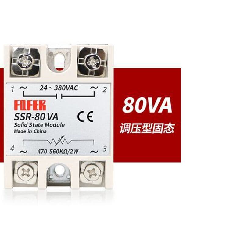 FQFER voltage-regulating solid-state relay SSR-100VA single-phase solid-state relay