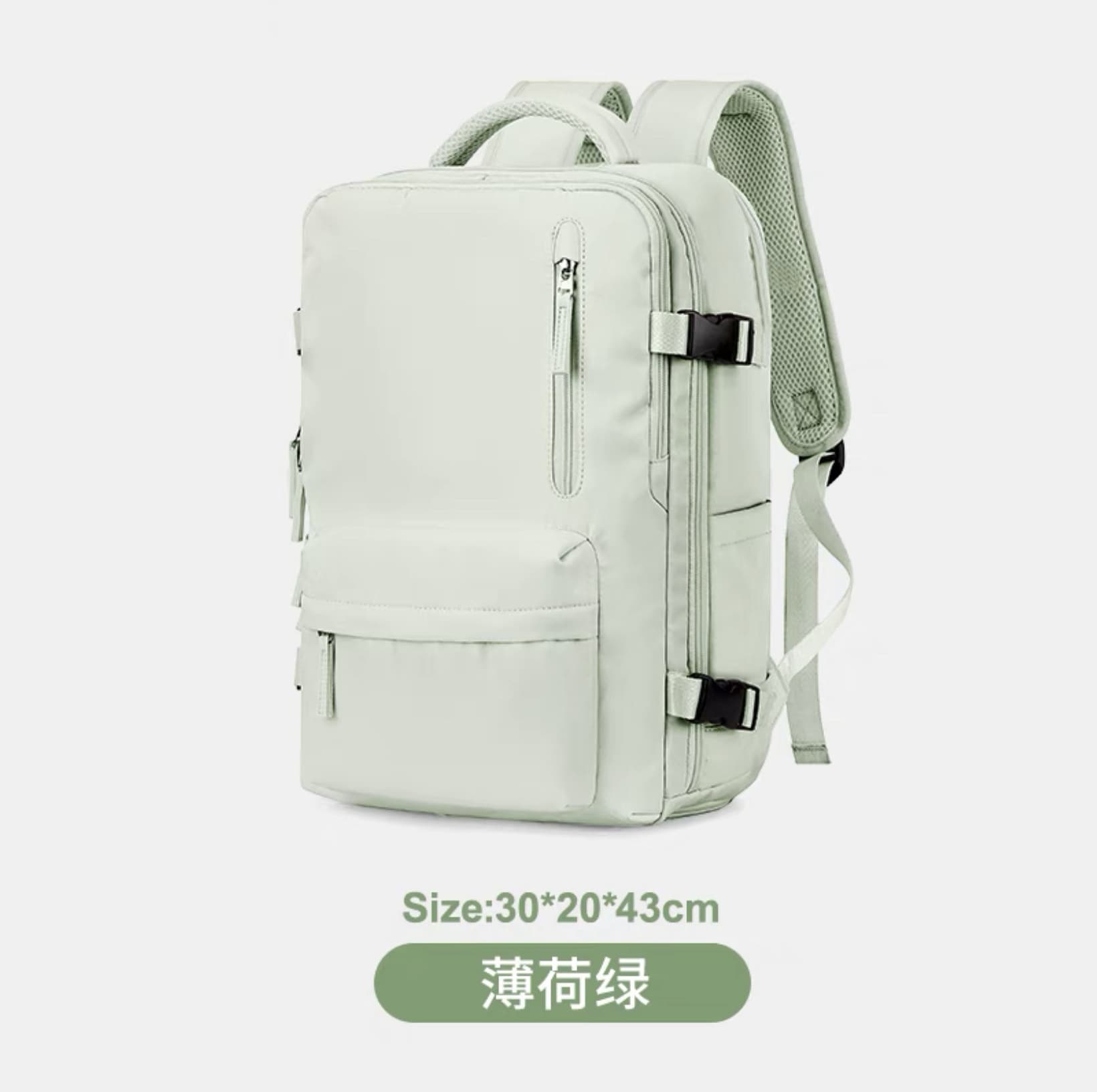 Custom Travel Backpack Large Capacity Expandable Oxford Fabric Waterproof Travel Backpack Printable Logo