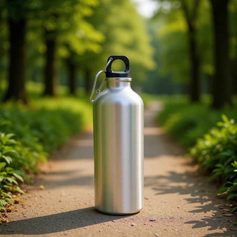 600ml Aluminum Sports Water Bottle, Aluminum Canteen, Aluminum Cup, Aluminum Flask, Outdoor Water Bottle, Cup, Bottle, Cold Water Jug