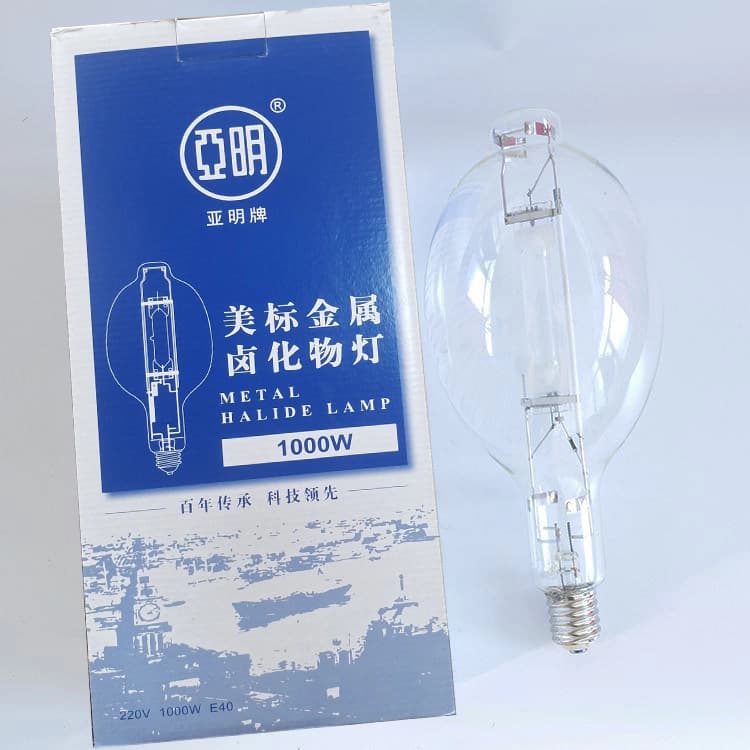 1923 Shanghai Yaming 1000W Metal Halide Bulbs JLZ1000KN BT E40 ED American Standard Metal Halide Lamps