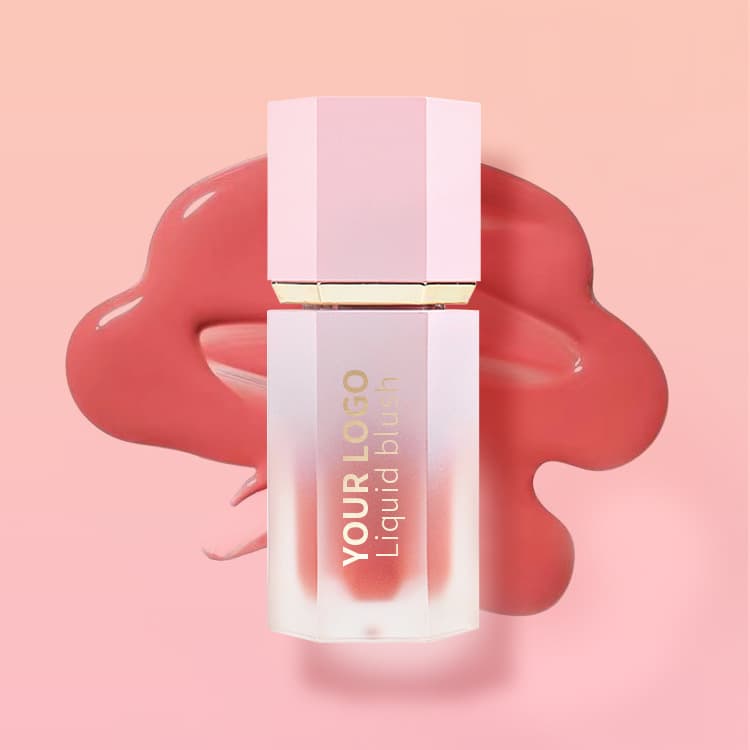 Cross-border makeup rouge without logo printable hydrating liquid blush trade cosmetics makeup Blush
