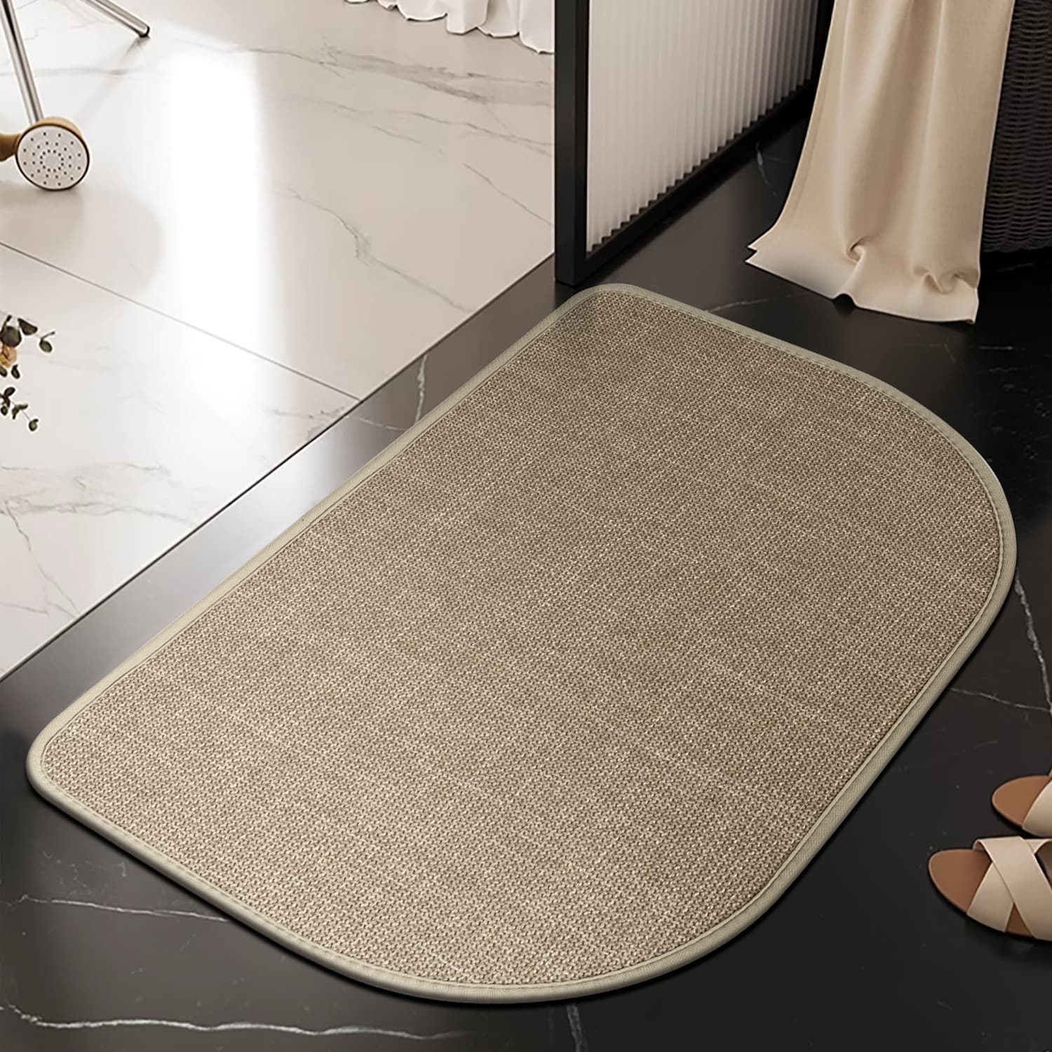 Household door mats, toilets, quick-drying carpets, bathroom floor mats, bathroom door absorbent non-slip mats