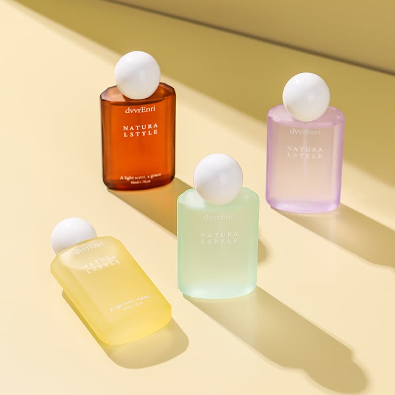 dvvrEnri Lu An Li Qi Fu Series Perfume for Women, Long-Lasting Light Fragrance, Fruity and Floral, Fresh and Natural, Gift Perfume
