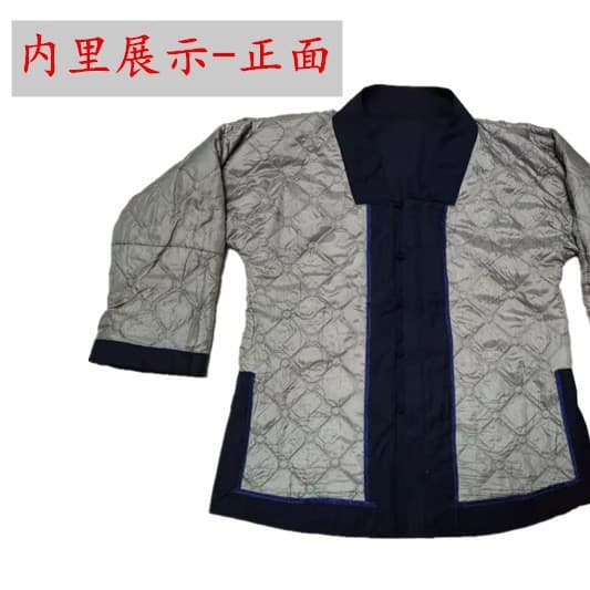 Autumn and winter cotton robes, warm Taoist priests' cotton-padded jackets, Wudang cotton-padded Taoist priests' clothing, men's Tai Chi clothes, winter practice clothes