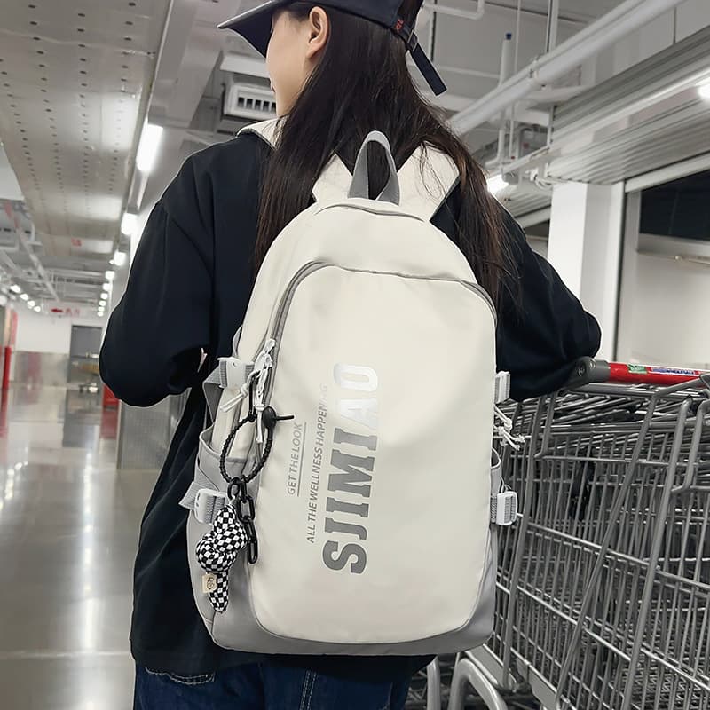 New Student Backpack for Women and Men, Large Capacity, Suitable for High School, College, and Middle School, Laptop Backpack