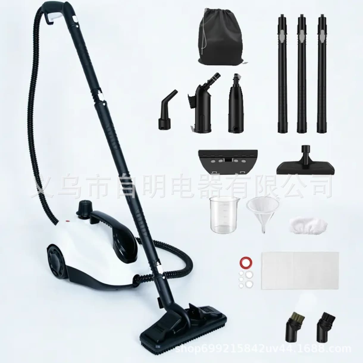 5BAR cross-border 2L high temperature and high pressure steam cleaner household floor kitchen multi-function cleaning machine steam mop