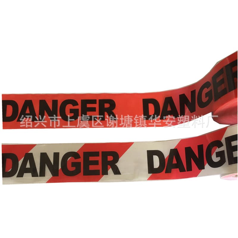 Factory Supply PE Caution Tape Safety Barrier Tape CAUTION Warning Tape