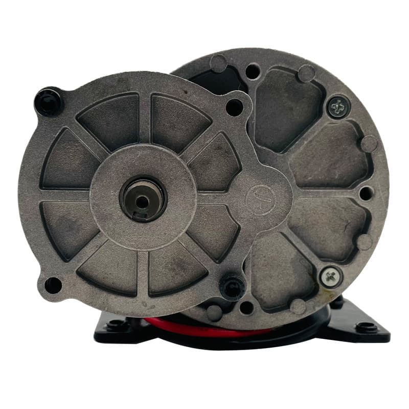 MY1016Z 12V 250W Brushed Geared Motor for Air Pump, Machine Equipment Motor, Thick Shaft