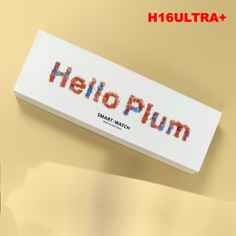 Hello plum cross-border new H16 ULTRA+ smart watch Bluetooth AMOLED screen deepseek
