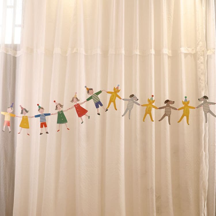 Graduation Season Children's Birthday Banner Streamer Garland for Baby Birthday Party Scene Decoration